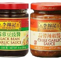 Lee Kum Kee 2 Flavor Variety Pack - Black Bean Garlic Sauce & Chili Garlic Sauce,8 Ounce (Pack of 2)