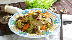 Mushroom stir fry image