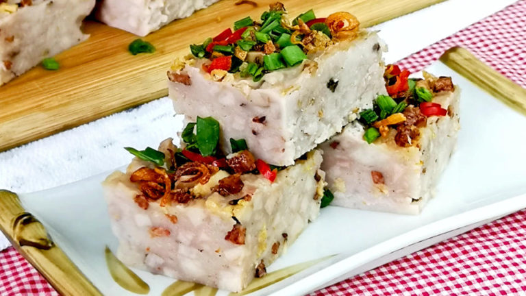 Taro cake featured image