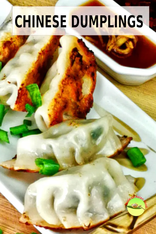 Chinese Dumplings can be cooked by pan frying them