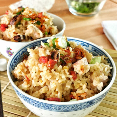 Taro rice square