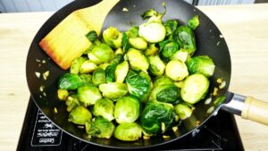 Brussels sprouts stir-fry (1) featured image