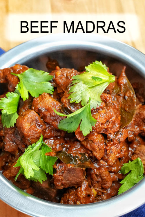 Enjoy the authentic taste of Beef Madras curry at home with this simple Indian recipe. It is made even easier with a slow cooker.