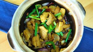 pork belly with salted fish featured image