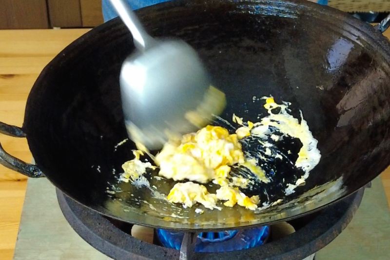 scramble egg