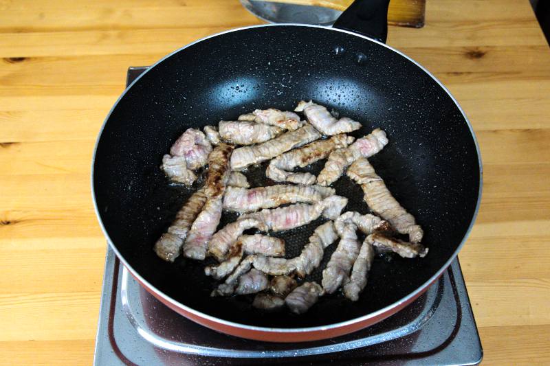 sear the beef