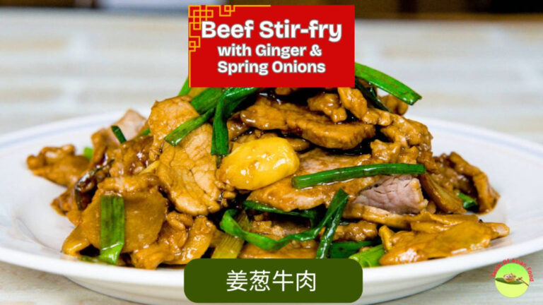 Beef Stir Fry with Ginger and Spring Onion (Tender and Easy Recipe)
