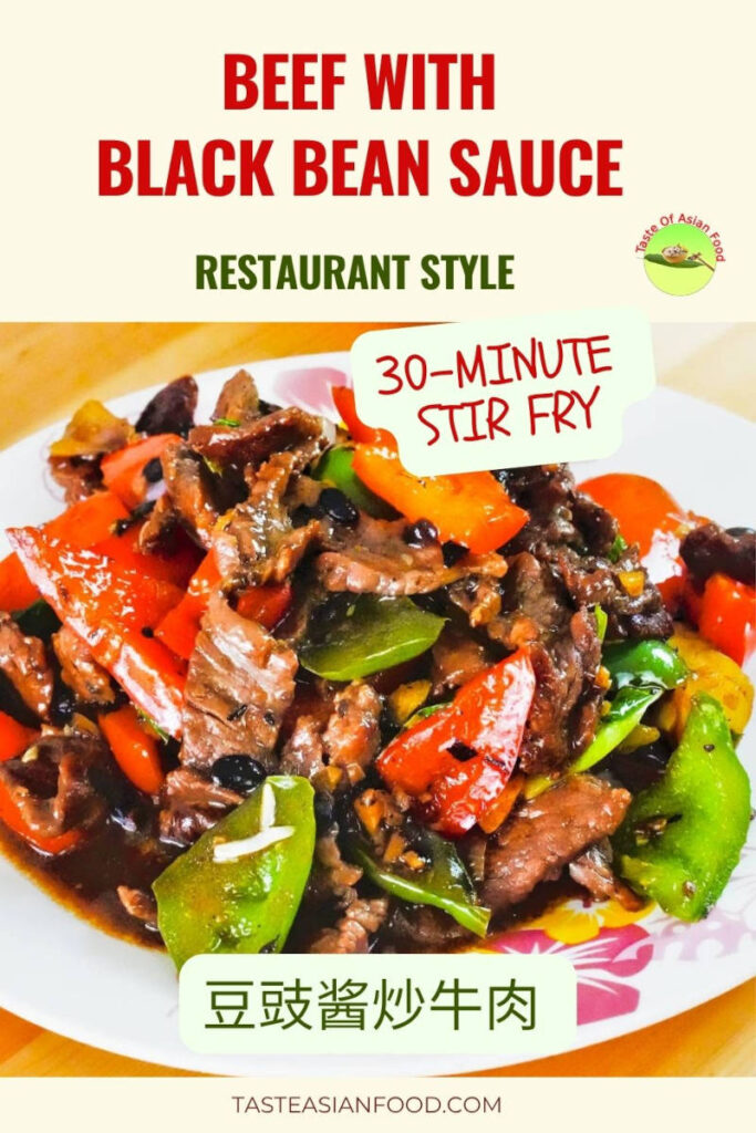 Beef with Black Bean Sauce (30-Minute Restaurant Style Stir Fry)