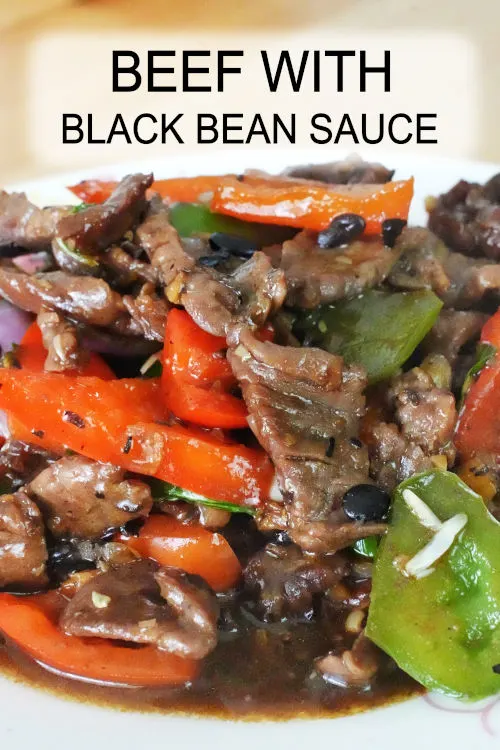 beef with black bean sauce