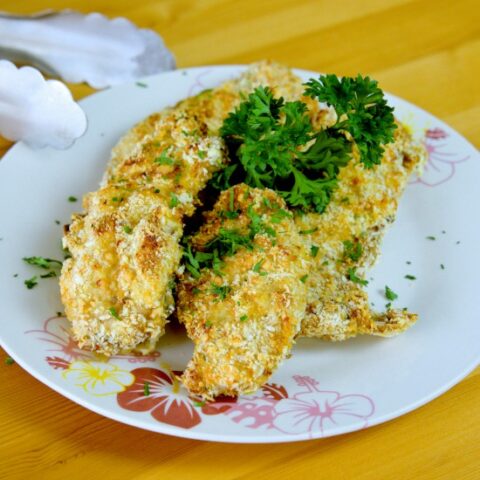 Parmesan crusted chicken recipe