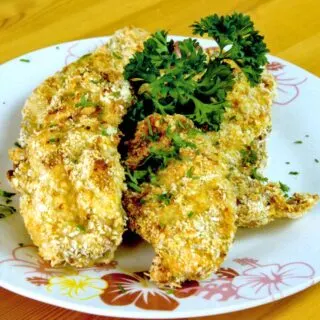 Parmesan crusted chicken featured image