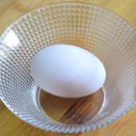 salted egg for porridge