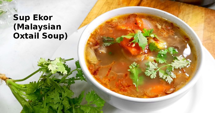 Malaysian oxtail soup