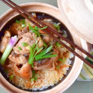 Chicken Rice in Clay Pot