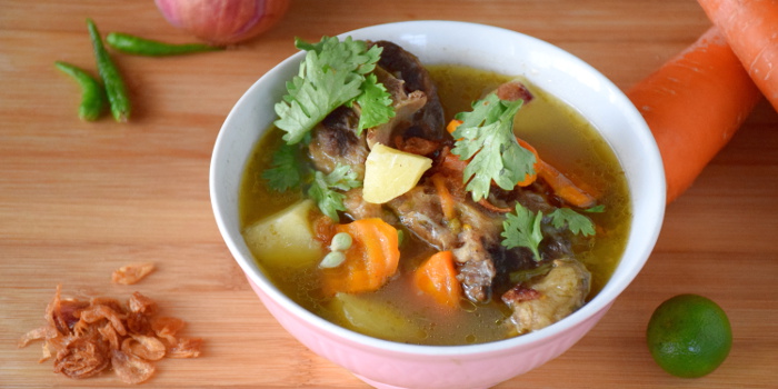 Oxtail soup (Malaysian style)