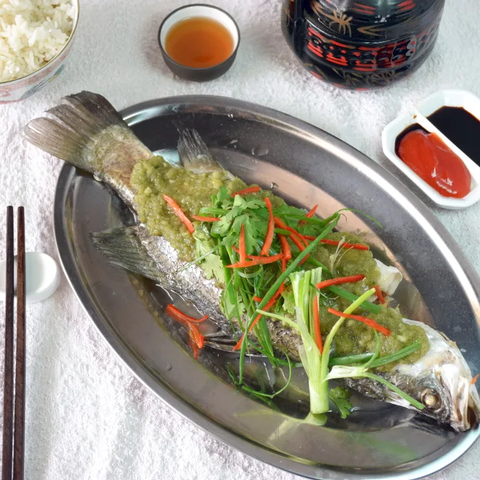 Stainless Steel Steamer Household Extra Large Steamed Fish Pot