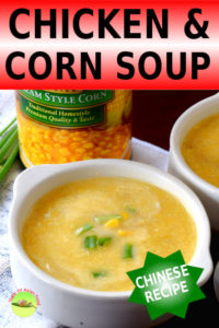 Chicken and corn soup is the classic Cantonese style cream soup. My mother used to cook this often, constitute the creamy soup directly from a can of cream corn. She only took twenty minutes to prepare it, much quicker than most of the western style creamy soup. Perhaps simplicity is the reason why my mom made it so often, which has been the traditional soup for most of the Cantonese family.