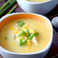 Chicken and corn soup recipe