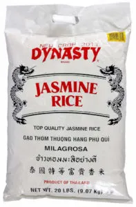 Dynasty Jasmine Rice, 20-Pound