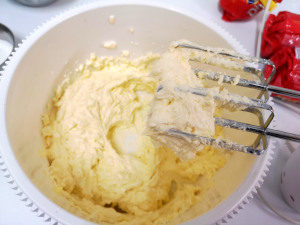 Mixing of cheesecake