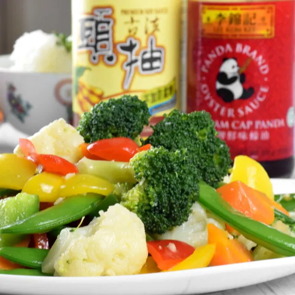 Chinese vegetable stir fry