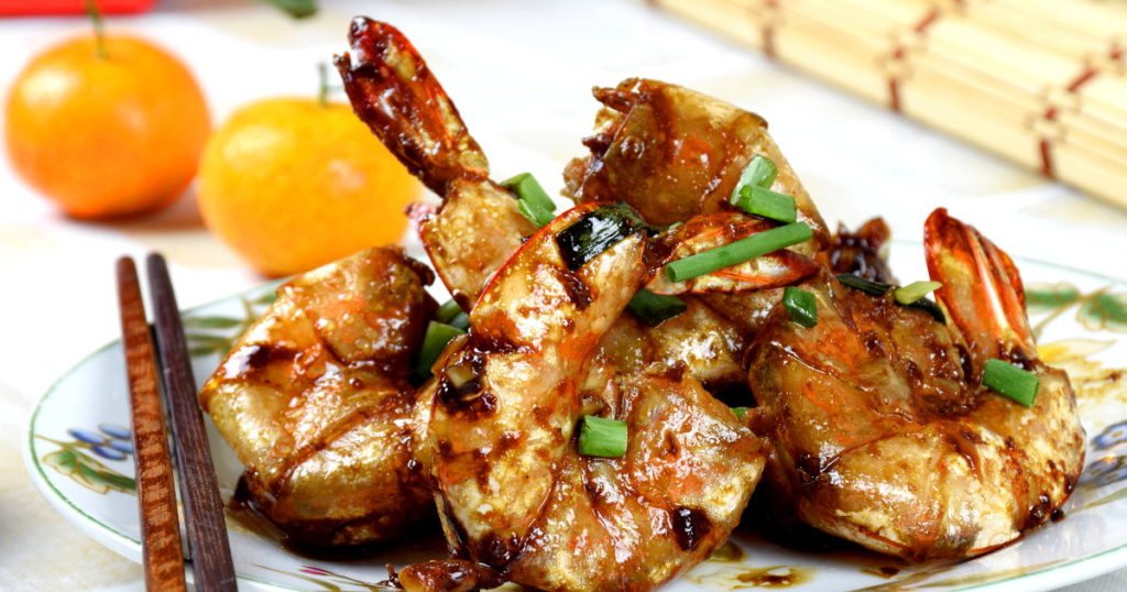 panfried shrimps fb1 Taste Of Asian Food