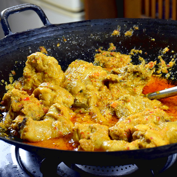 Malaysian curry chicken
