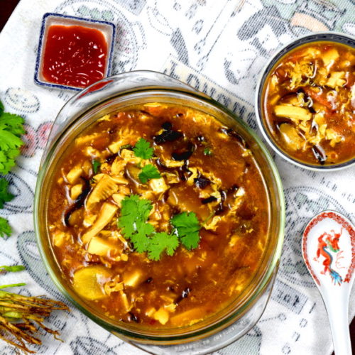 Hot and sour soup 酸辣汤 – Authentic Chinese soup recipe