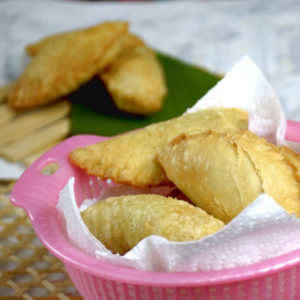 Malaysian curry puffs