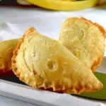 Malaysian style spiral curry puffs