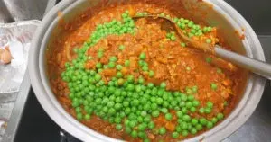 Malaysian curry puffs filling