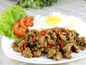 Thai basil chicken recipe
