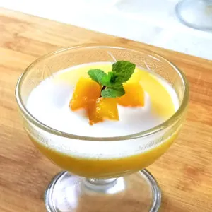 Mango pudding recipe