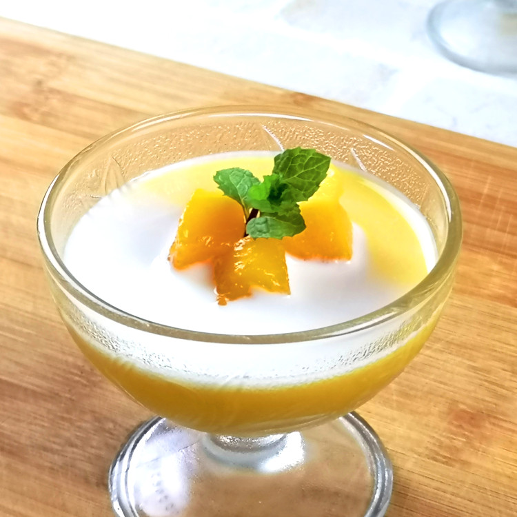 Mango pudding recipe