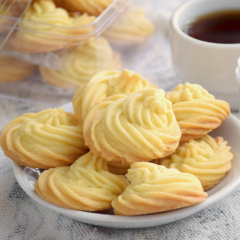 Melting moments - The 5 ingredients butter cookies (easy recipe)