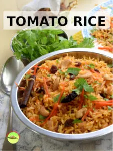 Malaysian tomato rice
