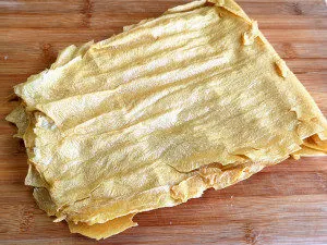 bean curd sheet buddha's delight