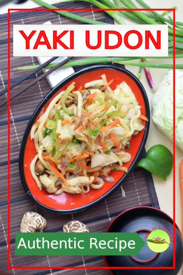 This article will show you how to cook yaki udon, the Japanese fried noodles with a few simple ingredients available in your refrigerator.