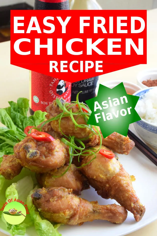Easy fried chicken recipe - How to prepare (with Asian flavor)