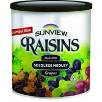 Jumbo Seedless Medley Raisins - 3 15oz. Canisters