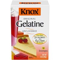 Knox Unflavored Gelatin Dessert Mix, 8 oz (32 Individual Packets)
