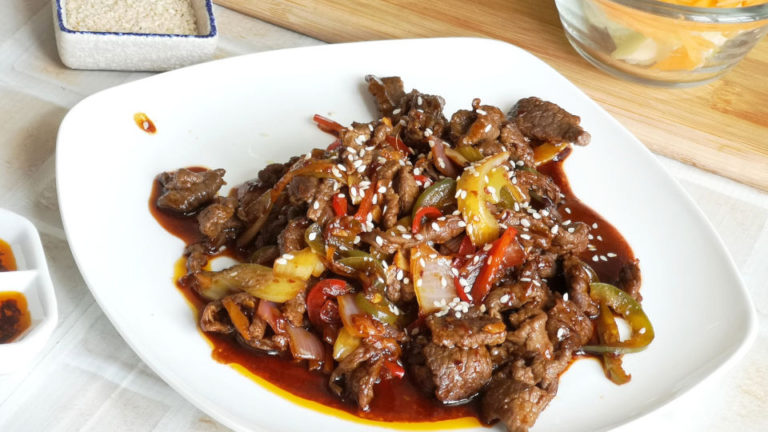 Sichuan-stir-fry-beef-recipe - Taste Of Asian Food