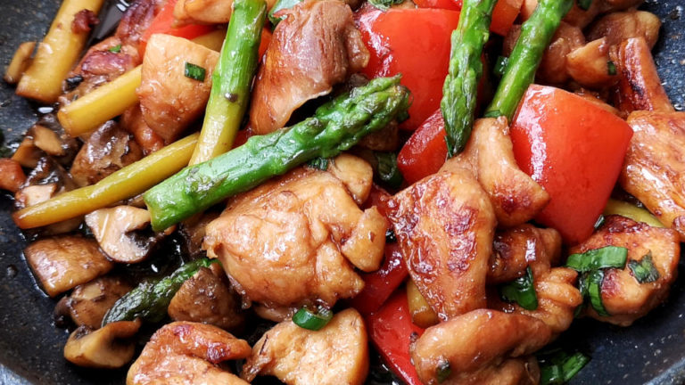 Chicken teriyaki stir-fry featured image