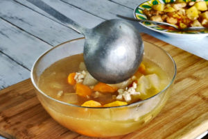 serve winter melon soup
