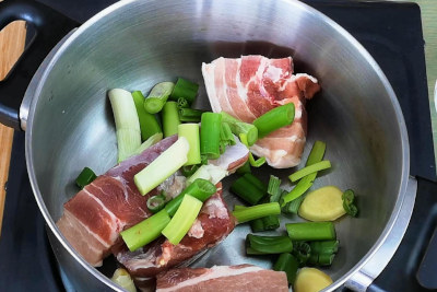 twice-cooked pork - to boil ingredients