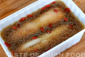 Drunken chicken - soak the chicken overnight