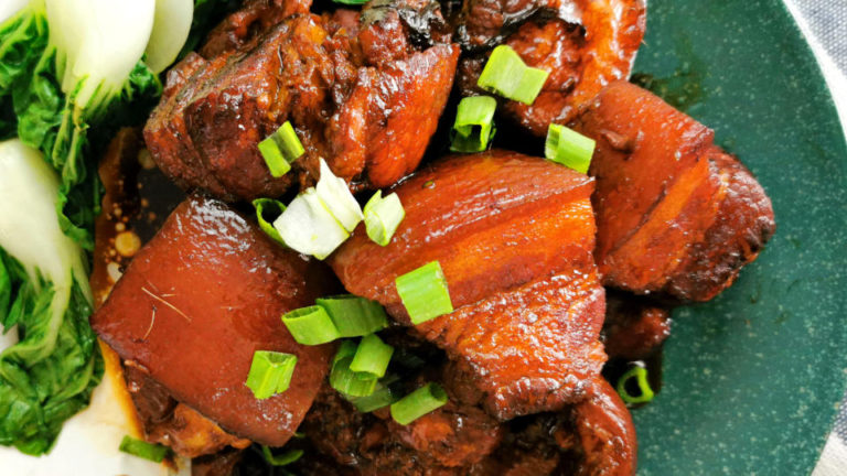 braised pork belly featured image
