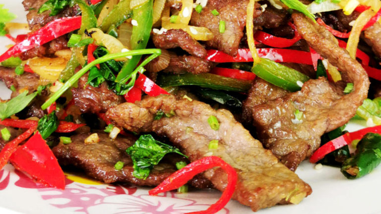 Hunan beef wiuth cumin featured image