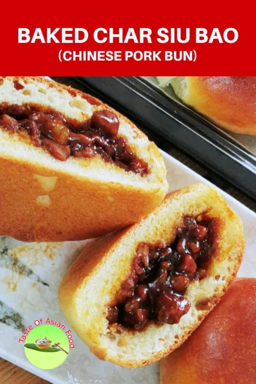 baked char siu bao (叉烧餐包) is different from the steamed Chinese pork bun.
Traditionally Char Siu Bao is a steamed meat bun mainly served in Dim Sum restaurants during breakfast. The baked version comes to popularity due to the hybrid of dinner rolls and the steamed pork buns. 
