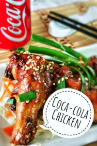 Coca-cola chicken 可乐鸡 is a Chinese style braised chicken with Coca-Cola. Absolutely delicious with Coke concentrate into thick gravy.